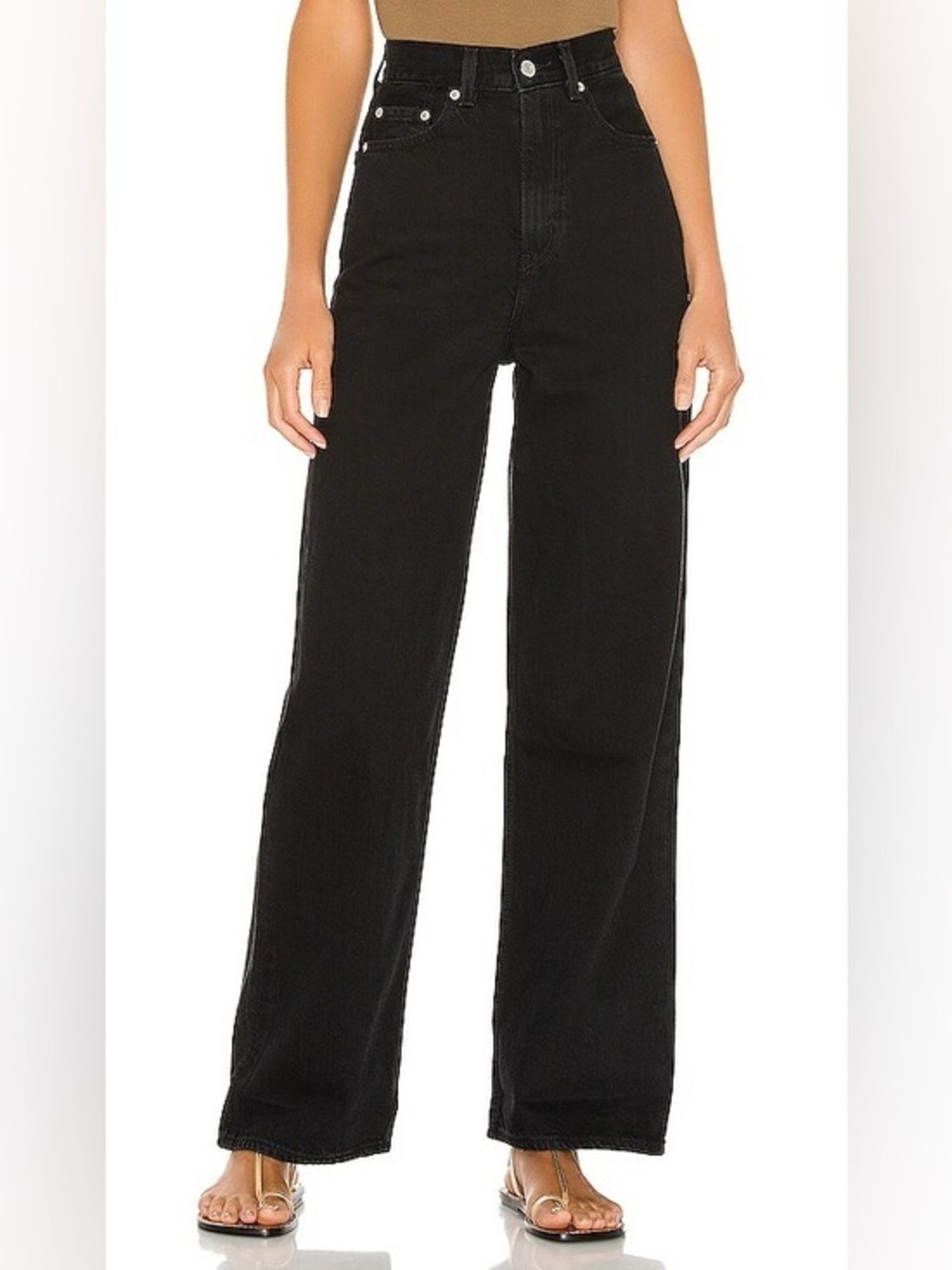 LEVI'S Denim High Loose Jean in Trainwreck size 26